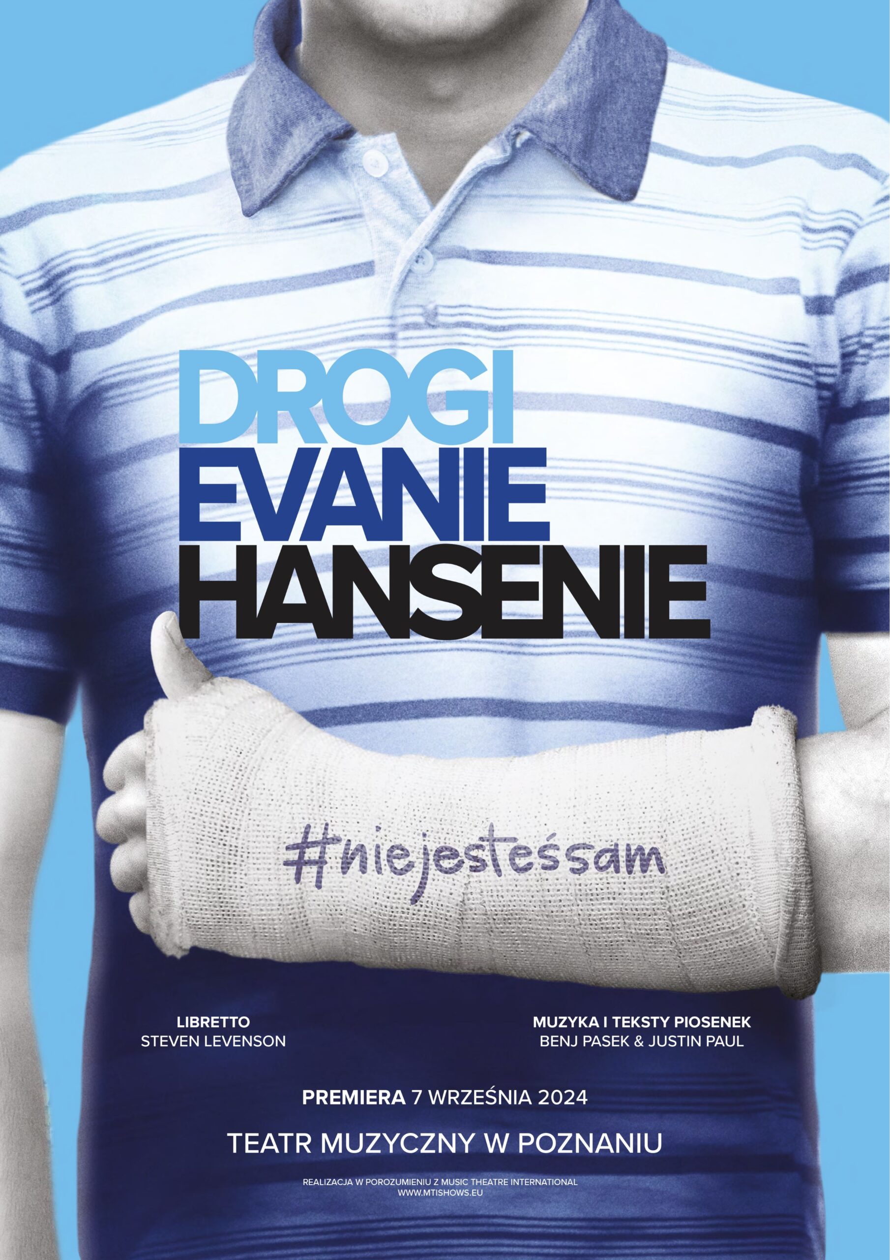 Drogi Evanie Hansenie_Poznań_plakat