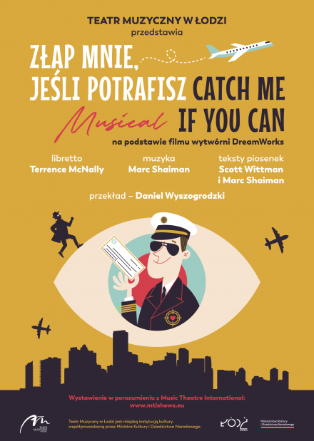 Złap mnie jesli potrafisz_łódz_2023_plakat