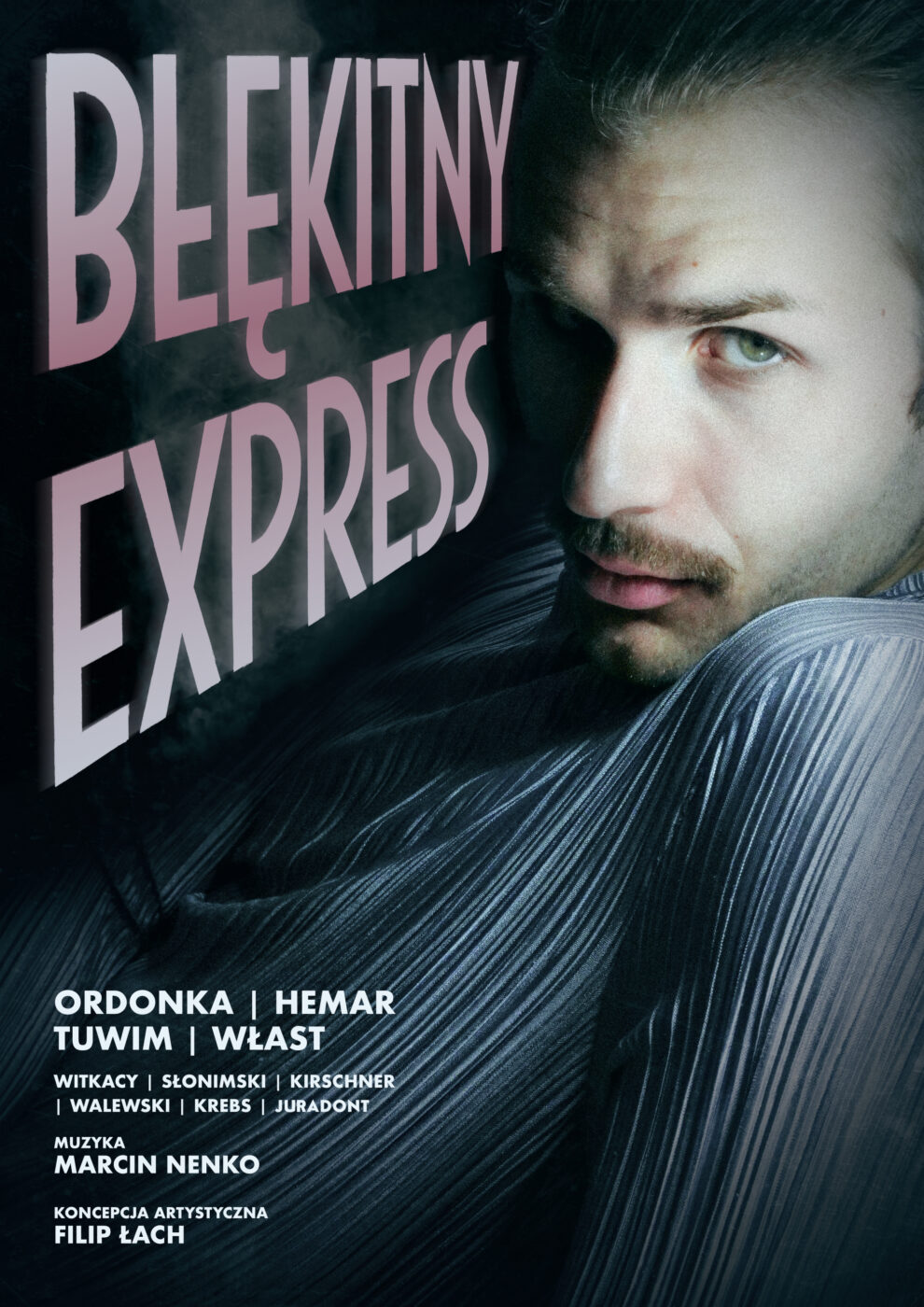 Błękitny express plakat