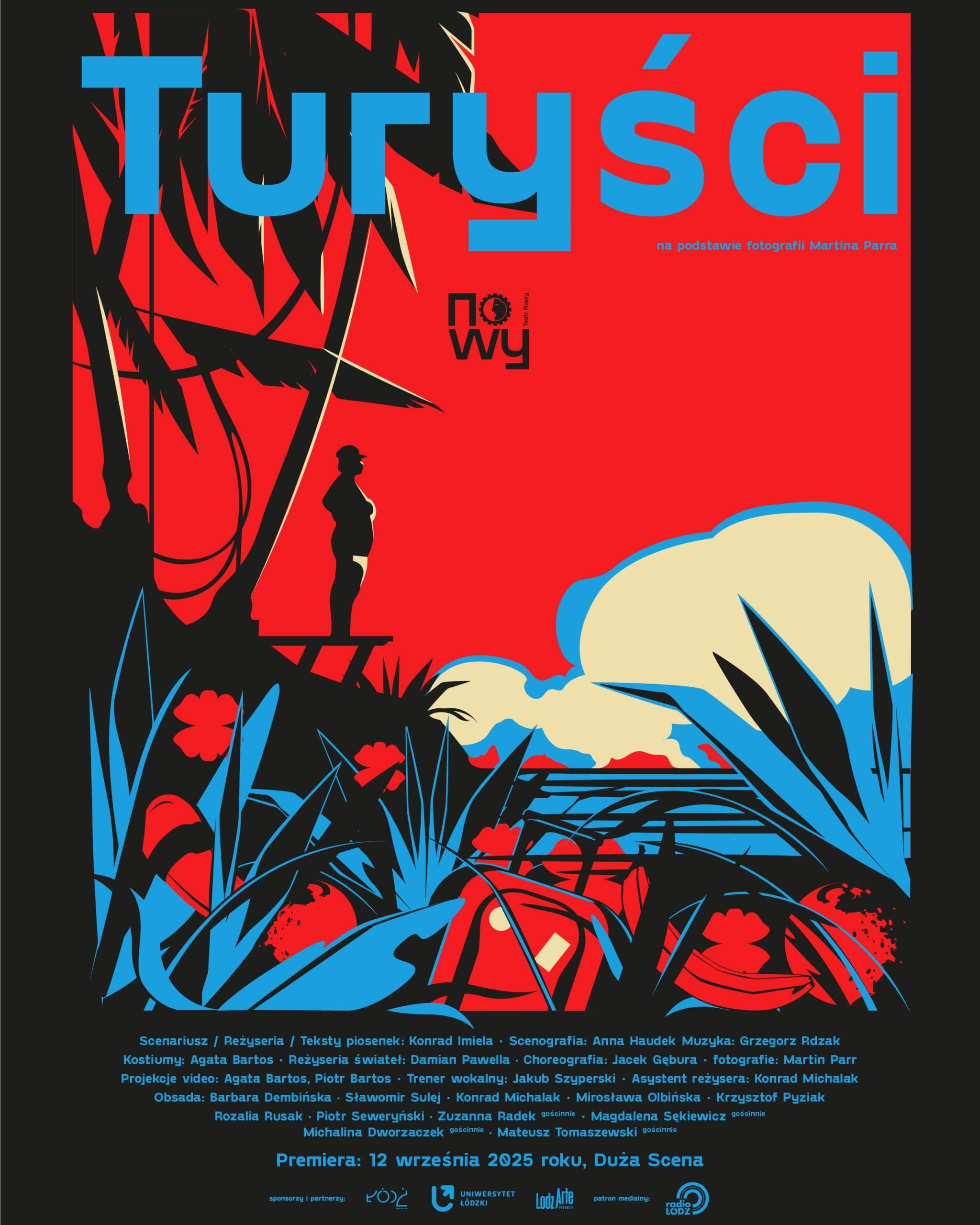 Turyści_Teatr Nowy Łódź_plakat