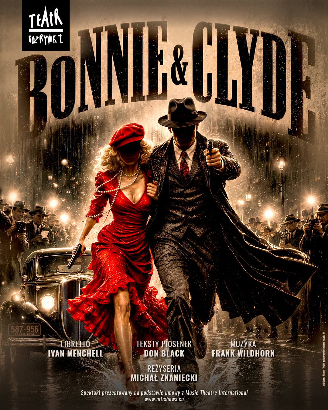 Bonny and Clyde_Chorzów_plakat