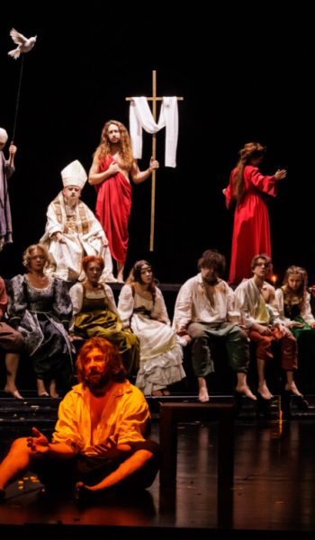 " Między nogami Leny, czyli „Zaśnięcie Najświętszej Marii Panny” według Caravaggia " reż Agata Duda Gracz
Teatr Śląski
fot Przemysław Jendroska