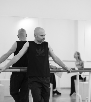 Zdjęcia próby choreograficznej "Wszyscy mówią o Jamiem", fot. J.Biesiaga